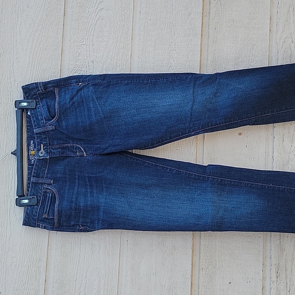 Lucky brand womens Lola skinny jeans size 8/29 color blue - Picture 13 of 13